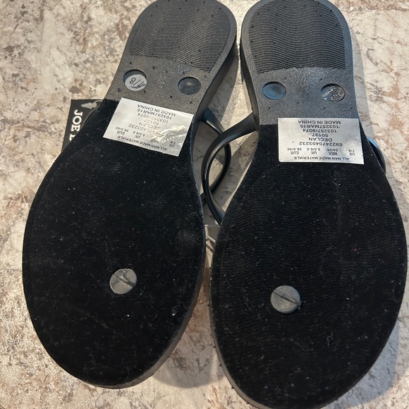 Women’s Joe Boxer flip flop rhinestone like Sandals Size 7/8 - Picture 5 of 8